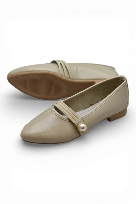 D158 Rahat Taban Günlük Kadın Babet Ayakkabı Nişan Düğün Abiye Kadın Ayakkabısı - 5