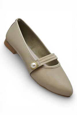 D158 Rahat Taban Günlük Kadın Babet Ayakkabı Nişan Düğün Abiye Kadın Ayakkabısı - 11