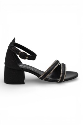 D611 Abiye Kız Çocuk Topuklu Ayakkabı Düğünlük Nişan Abiye Elbise Ayakkabısı - 8