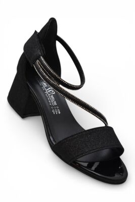 D613 Abiye Kız Çocuk Topuklu Ayakkabı Taşlı Açık Kız Çocuk Nişan Abiye Ayakkabısı - 11