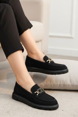 D857 Rahat Taban Günlük Kadın Ayakkabı Laofer Kadın Ayakkabı Oxfort Kadın Casual Ayakkabı - 3