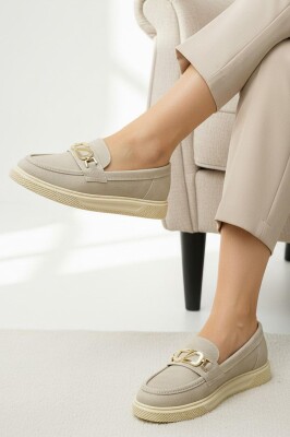 D857 Rahat Taban Günlük Kadın Ayakkabı Laofer Kadın Ayakkabı Oxfort Kadın Casual Ayakkabı - 2