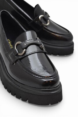 D858 Rahat Taban Günlük Kadın Ayakkabı Laofer Kadın Ayakkabı Oxfort Kadın Klasik Ayakkabı - ISPARTALILAR