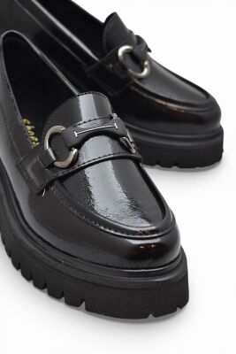 D858 Rahat Taban Günlük Kadın Ayakkabı Laofer Kadın Ayakkabı Oxfort Kadın Klasik Ayakkabı - 1