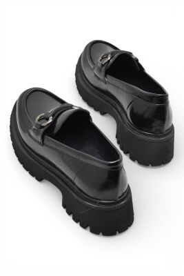 D858 Rahat Taban Günlük Kadın Ayakkabı Laofer Kadın Ayakkabı Oxfort Kadın Klasik Ayakkabı - 9