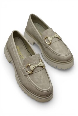 D858 Rahat Taban Günlük Kadın Ayakkabı Laofer Kadın Ayakkabı Oxfort Kadın Klasik Ayakkabı - 5