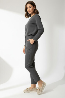 D859 Rahat Taban Günlük Kadın Ayakkabı Laofer Kadın Ayakkabı Oxfort Kadın Klasik Ayakkabı - 4