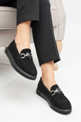 D860 Rahat Taban Günlük Kadın Ayakkabı Laofer Kadın Ayakkabı Kadın Klasik Ayakkabı - 1