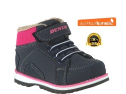 Dunlop 625512 Ortopedi Kaymaz Taban Suni Deri Çocuk Bot Bebe Bot - 2