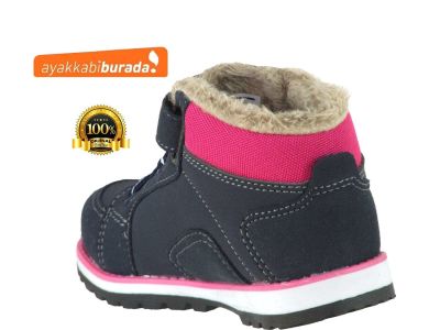 Dunlop 625512 Ortopedi Kaymaz Taban Suni Deri Çocuk Bot Bebe Bot - 4