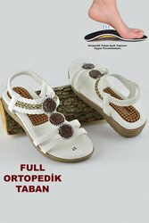 Guja - Guja 22Y150-22 Ortopedik Taban Kadın Sandalet (36-41) Arkası Lastikli_Kopya(1)