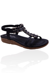 Guja 22Y150-7 Ortopedik Taban Kadın Sandalet (36-41) Arka Lastikli - 3