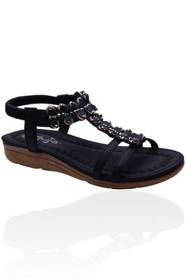 Guja 22Y150-7 Ortopedik Taban Kadın Sandalet (36-41) Arka Lastikli - 3
