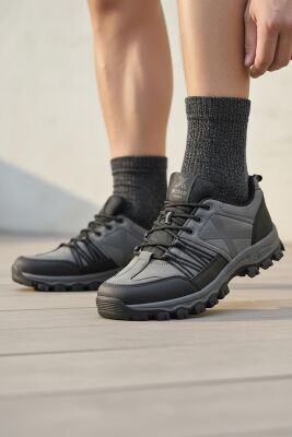  K7 Tam Ortopedik Taban Outdoor Kışlık Erkek Ayakkabı Bot Kaymaz Taban - 3