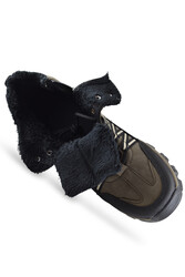  K8 Tam Ortopedik Taban Outdoor Kışlık Erkek Bot Ayakkabı Kaymaz Taban - 14