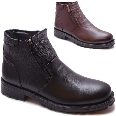 Mp 212-4401 Ortopedi Hakiki Deri Erkek Bot Ayakkabı (40-44) - 1