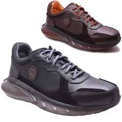 Mp 212-4476 Ortopedi Hakiki Deri Günlük Erkek Ayakkabı (40-44) - M.P ONE
