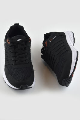 Mp 6803 Ortopedik Taban Siyah Unisex Spor Ayakkabı Hafif Eva Taban - 5