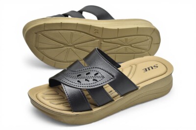 P11 Rahat Ortopedik Taban Günlük Kadın Terlik Hafif Taban Kadın Terlik - 4