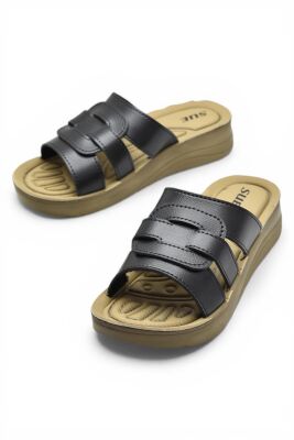 P14 Rahat Ortopedik Taban Günlük Kadın Terlik Hafif Taban Kadın Terlik - 5