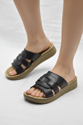 P14 Rahat Ortopedik Taban Günlük Kadın Terlik Hafif Taban Kadın Terlik - 2