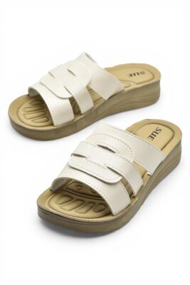 P14 Rahat Ortopedik Taban Günlük Kadın Terlik Hafif Taban Kadın Terlik - 3