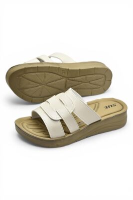 P14 Rahat Ortopedik Taban Günlük Kadın Terlik Hafif Taban Kadın Terlik - 6