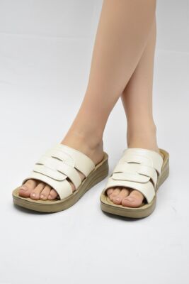 P14 Rahat Ortopedik Taban Günlük Kadın Terlik Hafif Taban Kadın Terlik - 8