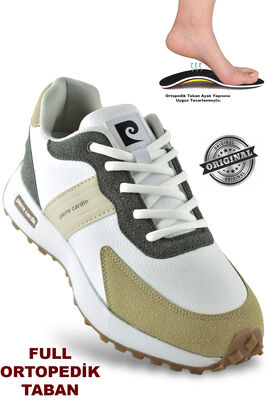 Pierre Cardin 3147 Ortopedik Taban Kadın Spor Ayakkabı Cilt Malzeme Suya Dayanıklı Spor Ayakkabı - 2
