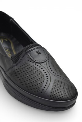 T01-3 Hafif Esnek Ortopedik Taban Günlük İçi Deri Kadın Ayakkabı Casual Anne Ayakkabısı - ISPARTALILAR