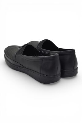 T01-3 Hafif Esnek Ortopedik Taban Günlük İçi Deri Kadın Ayakkabı Casual Anne Ayakkabısı - 8