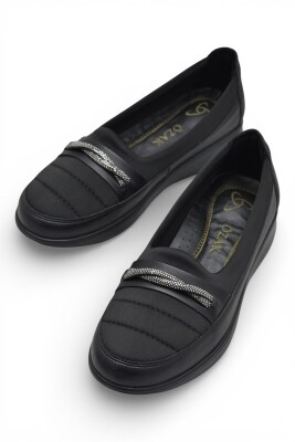 T1155 Hafif Esnek Ortopedik Taban Günlük İçi Deri Kadın Ayakkabı Casual Anne Ayakkabısı - ISPARTALILAR