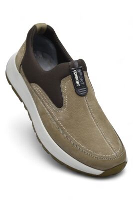 5501 Ortopedik Taban Hakiki Nubuk Deri Erkek Ayakkabı Mevsimlik Kışlık Erkek Ayakkabı - 2