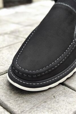 TAB2105 Ortopedik Taban Hakiki Deri Erkek Ayakkabı Günlük Erkek Tımbırlent Ayakkabı - 16