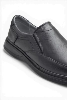 TAB451 Ortopedik Taban Hakiki Deri Erkek Ayakkabı Mevsimlik Baba Ayakkabısı - 5