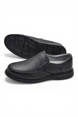 TAB451 Ortopedik Taban Hakiki Deri Erkek Ayakkabı Mevsimlik Baba Ayakkabısı - 8