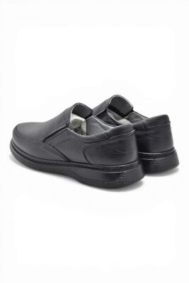 TAB451 Ortopedik Taban Hakiki Deri Erkek Ayakkabı Mevsimlik Baba Ayakkabısı - 9