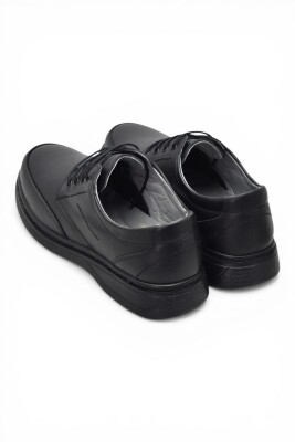 TAB451 Ortopedik Taban Hakiki Deri Erkek Ayakkabı Mevsimlik Baba Ayakkabısı - 17