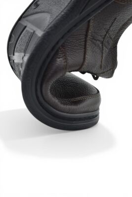 TAB451 Ortopedik Taban Hakiki Deri Erkek Ayakkabı Mevsimlik Baba Ayakkabısı - 23