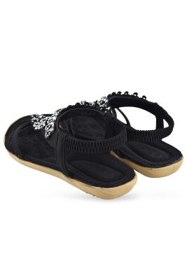 Yumuşak Alt Özel Ortopedik Taban Taşlı Kız Çocuk Sandalet 22Y152-98 - 3